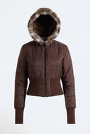 Ice Cinch Jacket - Waterproof + Cinched Waist Brown