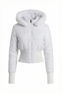 Ice Cinch Jacket - Waterproof + Cinched Waist in White