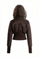 Ice Cinch Jacket - Waterproof + Cinched Waist Brown