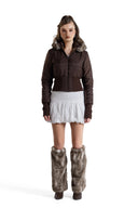 Ice Cinch Jacket - Waterproof + Cinched Waist Brown