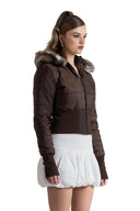 Ice Cinch Jacket - Waterproof + Cinched Waist Brown