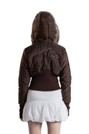 Ice Cinch Jacket - Waterproof + Cinched Waist Brown