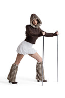 Ice Cinch Jacket - Waterproof + Cinched Waist Brown