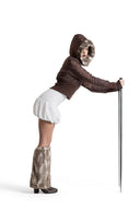 Ice Cinch Jacket - Waterproof + Cinched Waist Brown