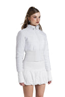 Ice Cinch Jacket - Waterproof + Cinched Waist in White
